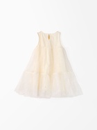 Платье нарядное для девочки MINAKU: PartyDress, молочное, рост 116 см - Фото 13