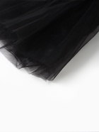 Платье нарядное для девочки MINAKU: PartyDress с пышной юбкой, чёрное, рост 110-116 см - Фото 12