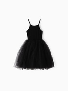Платье для девочки MINAKU: PartyDress, чёрное, рост 128 см - Фото 4