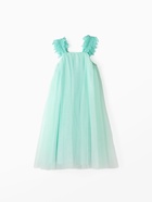 Платье для девочки MINAKU: PartyDress, мятное, рост 128 см 10679047 - фото 14514389