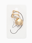 Серьги каффы, набор 2 шт. объёмные, цвет золото - Фото 9