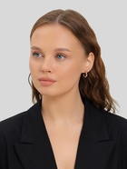 Серьги QF «Классика», набор 3 пары, кольца, цвет серебро - Фото 6