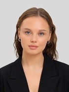 Серьги QF «Классика», набор 3 пары, кольца, цвет серебро - Фото 5