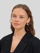 Серьги QF «Сердечки», набор 3 пары, розовый в серебре - Фото 8