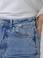 Булавка «Сердце» с цепочками, цвет серебро - Фото 6