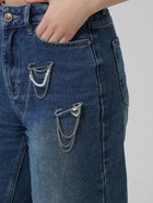 Булавка «Сердце» с цепочками, цвет серебро - Фото 8