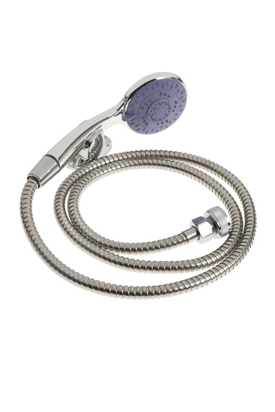 Смеситель для душа ZEIN Z4196, вентильный, шланг 150 см, лейка 5 режимов, хром