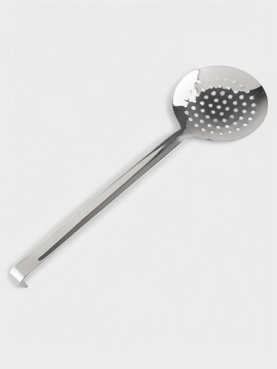 Шумовка цельнотянутая 41х12 см, d = 12 см, толщина 3 мм