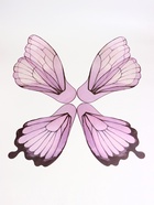 Бумага фигурная для букетов «Крылья бабочки», сиреневая, 50×56 см, набор 10 шт. - Фото 2