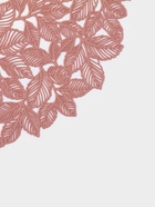 Салфетка сервировочная на стол Доляна «Эльзас», d=38 см, пыльная роза (комплект 2 шт) - фото 33753424