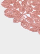 Салфетка сервировочная на стол Доляна «Эльзас», d=38 см, пыльная роза (комплект 2 шт) - фото 33753425