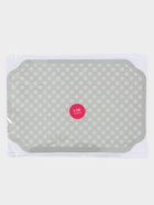 Коврик для сушки посуды Доляна Daisies, влаговпитывающий, 45×30 см, серый - Фото 5