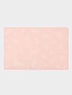 Коврик для сушки посуды Доляна Flowers, влаговпитывающий, 46×30.5 см, розовый - Фото 1