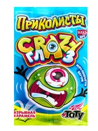 Карамель взрывная «Приколисты. Crazy Глаз» с игрушкой и татуировкой, 1 г - Фото 2