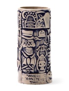 Стакан для коктейлей «Тики», 550 мл, череп, керамика, бежевый - Фото 3