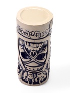 Стакан для коктейлей «Тики», 550 мл, череп, керамика, бежевый - Фото 4