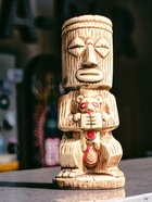 Стакан для коктейлей «Тики», 500 мл, злобный, керамика - Фото 6