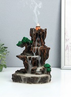 Подставка для благовоний TAKE IT EASY «Деревья в горах», набор благовоний конусы, стелющийся дым, 18×12.5 см - Фото 5