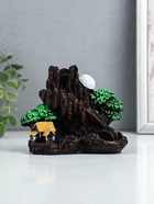 Подставка для благовоний TAKE IT EASY «Деревенька в горах», набор благовоний конусы, стелющийся дым, 10×12.5 см - Фото 6