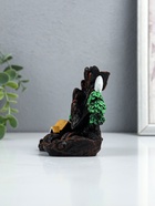 Подставка для благовоний TAKE IT EASY «Деревенька в горах», набор благовоний конусы, стелющийся дым, 10×12.5 см - Фото 8