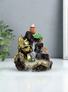 Подставка для благовоний TAKE IT EASY «Дракон в горах», стелющийся дым, 10×12.5 см - Фото 5