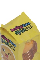 УЦЕНКА Смайл на пружинке, на панель в авто, хитрый, желтый - Фото 2