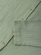 Рубашка из муслина для девочек KAFTAN, рост 152 см, зелёная 9939388 - фото 14331899