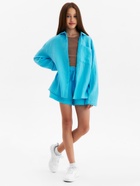 Рубашка из муслина для девочек KAFTAN, рост 140 см, голубая - Фото 2