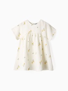 Платье детское KAFTAN «Цветы», рост 122 см - фото 34671760