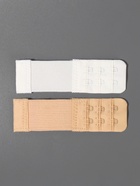 Застёжка-удлинитель для бюстгальтера TEIRA, 3 ряда 2 крючка, с резинкой, 10.5×3.2 см, набор 3 шт. - Фото 7