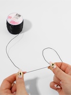 Нить для плетения, эластичная, 100±1 м, d=0.8 мм, чёрная - Фото 6