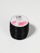 Нить для плетения, эластичная, 100±1 м, d=0.8 мм, чёрная - Фото 8