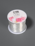 Нить для плетения, эластичная, 100±1 м, d=0.4 мм, прозрачная - Фото 8