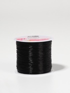 Нить для плетения, эластичная, 100±1 м, d=0.4 мм, чёрная - Фото 2