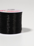 Нить для плетения, эластичная, 100±1 м, d=0.4 мм, чёрная - Фото 3