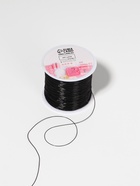 Нить для плетения, эластичная, 100±1 м, d=0.4 мм, чёрная - Фото 4