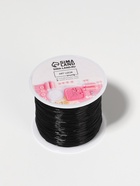 Нить для плетения, эластичная, 100±1 м, d=0.4 мм, чёрная - Фото 8