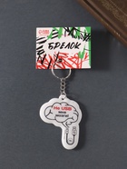 Брелок для ключей на кольце «Не USB мне мозги!», мягкий ПВХ, 5×6.4 см - Фото 1