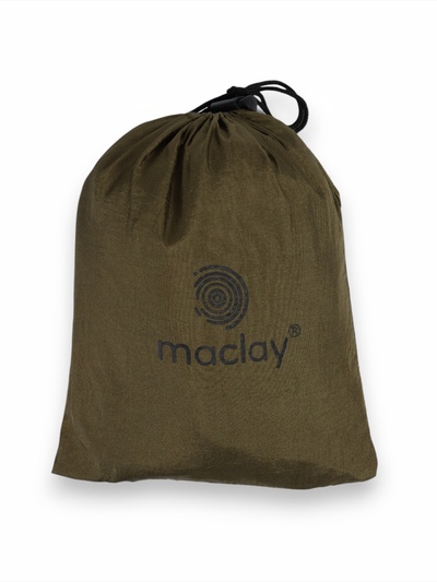 Гамак maclay, 140×260 см, нейлон, зелёный
