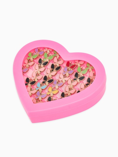 Кольцо детское Выбражулька «Бабочка», эмаль, безразмерное, цвет МИКС