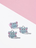 Набор детский «Выбражулька» 2 предмета: клипсы, кольцо, краб, голубо-розовый (комплект 2 шт) - фото 61074798