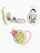 Набор детский "Выбражулька" 2 предмета: клипсы, кольцо, божья коровка, цвет МИКС - фото 808648150