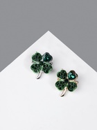 Брошь «Клевер» на удачу, МИКС (комплект 12 шт) - фото 48777395