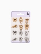 Брошь «Зуб», форма МИКС, МИКС, (неделимая фасовка 12 шт., цена за шт.) 10839209