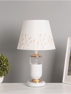 Лампа настольная «Рим» 1×40 Вт Е27 + ночник 3 Вт белый/золото 24.5×24.5×43 см - Фото 1