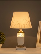 Лампа настольная «Рим» 1×40 Вт Е27 + ночник 3 Вт белый/золото 24.5×24.5×43 см - Фото 2