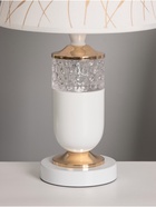 Лампа настольная «Рим» 1×40 Вт Е27 + ночник 3 Вт белый/золото 24.5×24.5×43 см - Фото 4