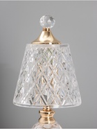 Лампа настольная RISALUX «Элизабет», LED, 10 Вт, ночник 3 Вт, золото, 14×14×33 см - Фото 3