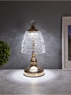 Светильник настольный RISALUX «Элли», интерьерный, LED, 10 Вт, золото, 13.5×13.5×31 см - Фото 6