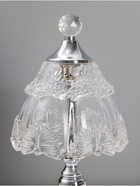 Лампа настольная RISALUX «Бабочки», LED, 10 Вт, хром, 15.5×15.5×33 см - фото 809489790